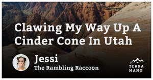 Jessi - Clawing My Way Up A Cinder Cone In Utah